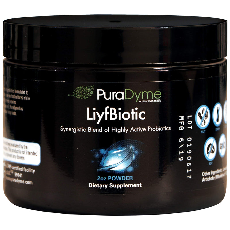 [Australia] - PuraDyme LiyfBiotic Probiotic Digestion and Dietary Supplement - 2 Ounce Powder. by Lou Corona 