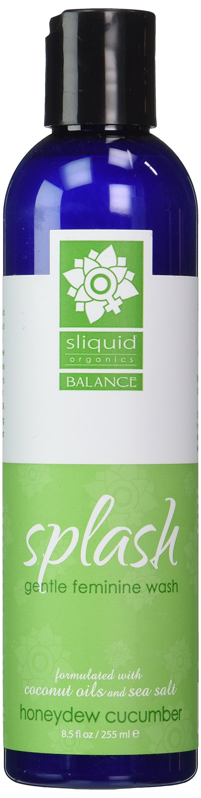 [Australia] - Sliquid Organics Splash Balance Gentle Feminine Wash [Honeydew Cucumber]: Size 8.5 Oz. 