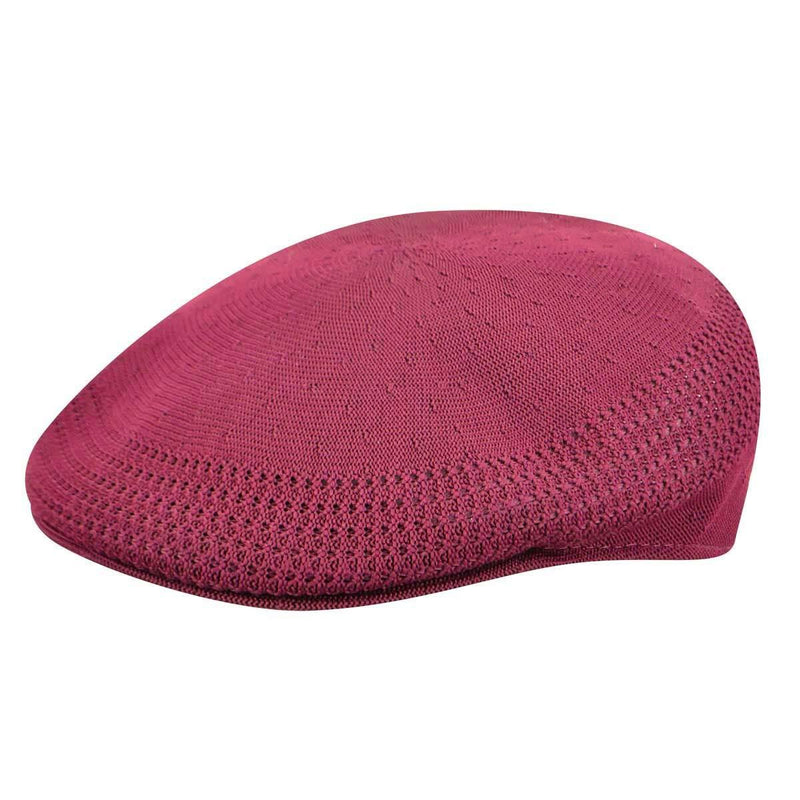 [Australia] - Kangol Men's Ventair 504 Cap Medium Burgundy 