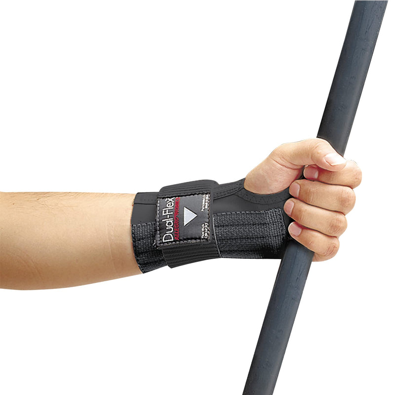 [Australia] - Allegro Industries 7212-03 Dual‐Flex Wrist Support, 7 1/2" x 8 1/2", Large, Black 