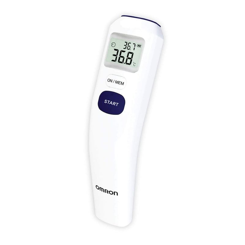 [Australia] - Omron Mc-720 Non-Contact Forehead Thermometer 