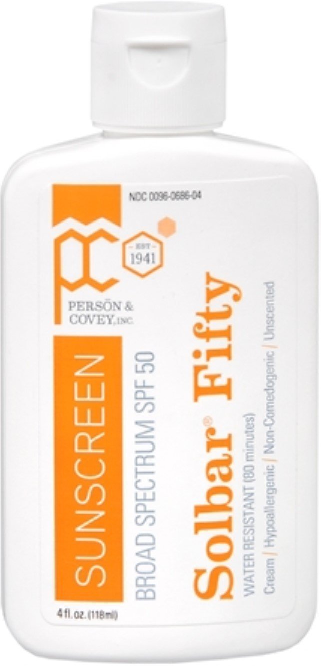 [Australia] - Solbar Solbar Fifty Pf Cream Sunscreen Spf 50 Unscented, 4 Oz, 4 Oz 