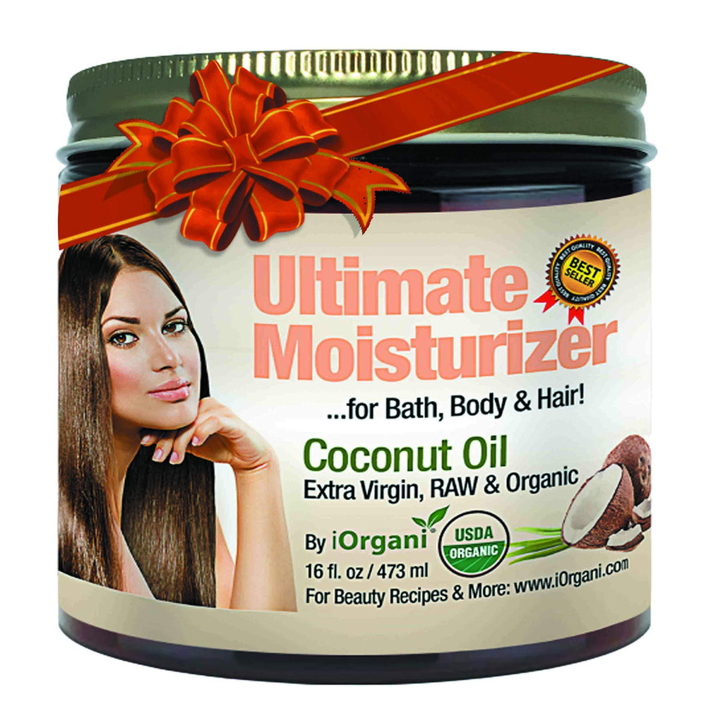 [Australia] - Iorgani Extra Virgin Coconut Oil for Skin and Hair 16 Ounce 