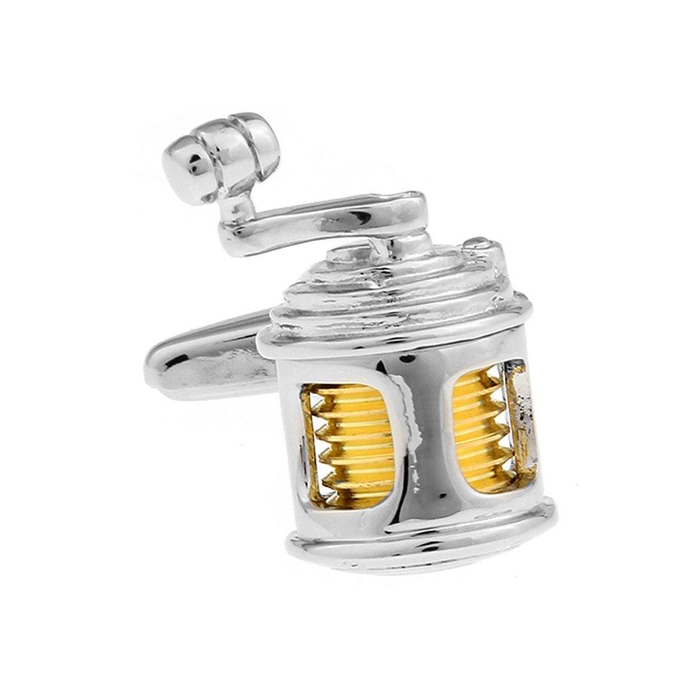 [Australia] - Fishing Reel Fisherman Rod Line River Fish Cufflinks 