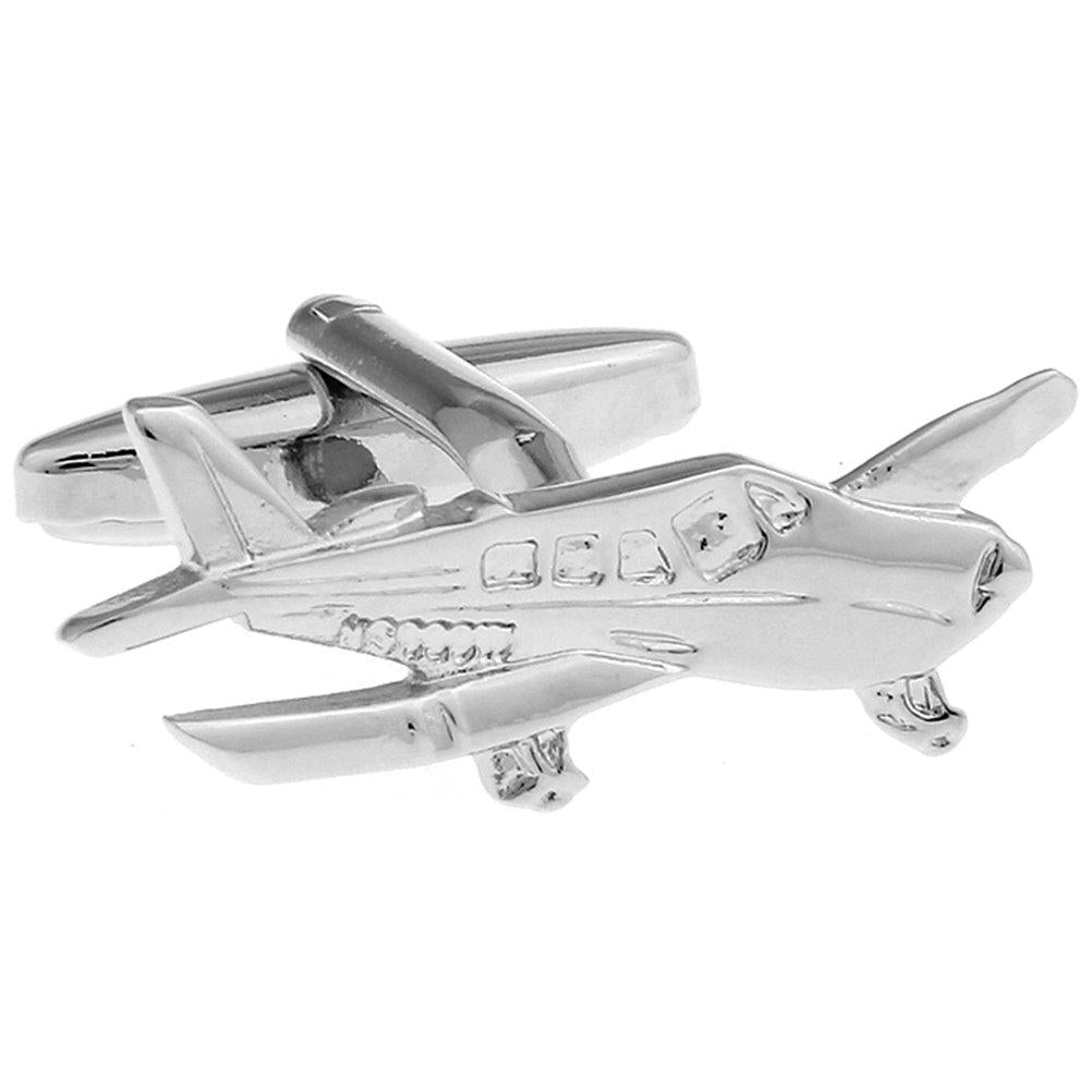 [Australia] - Cessna Plane Cufflinks Pilot Aviation Dad Wedding Fancy Gift 