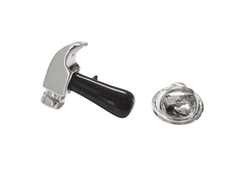 [Australia] - Kiola Designs Hammer with Brown Handle Lapel Pin 