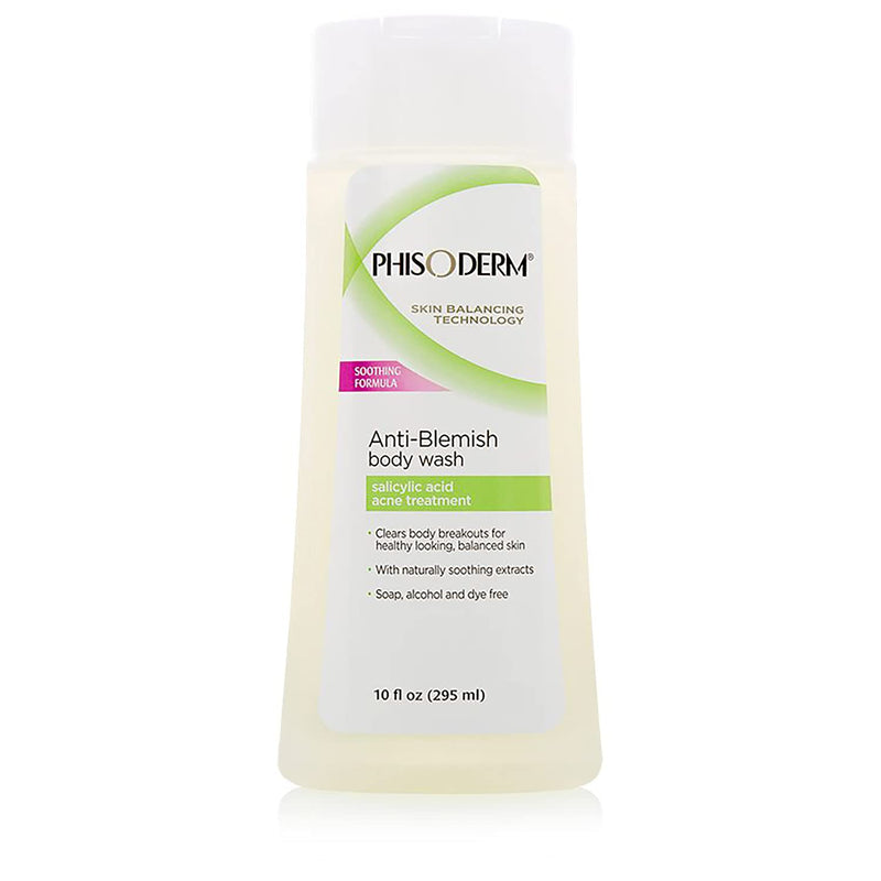 [Australia] - pHisoderm Anti-Blemish Body Wash for Acne, 10 fl oz Bottle 
