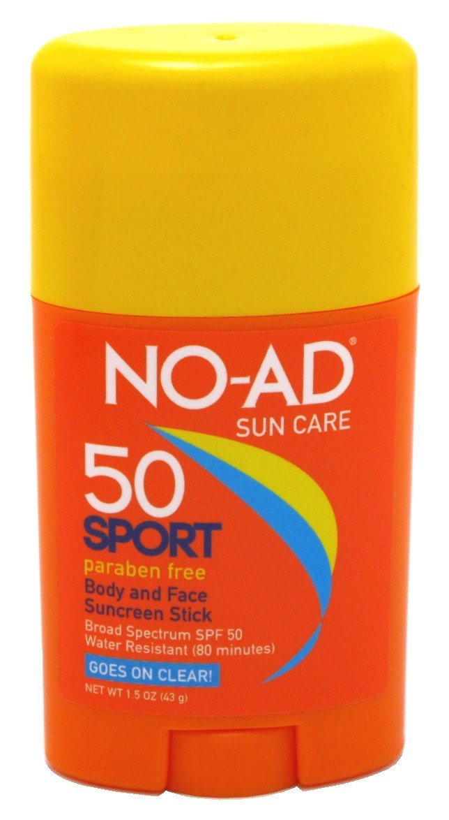 [Australia] - NO-AD Sport Sun Care Body and Face Stick SPF 50 1.5 oz 