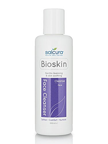 [Australia] - Salcura Natural Skin Therapy, Bioskin Face Wash, Natural Wash Cleansing All Impurities from Dry, Itchy & Sensitive Skin, Leaves The Skin Feeling Soft, Smooth & Nourished 150ml 