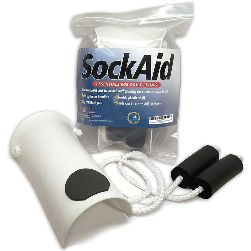 [Australia] - RMS Deluxe Sock Aid - Socks Helper with Foam Handles 