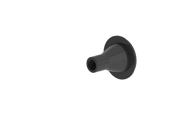 [Australia] - Albion Engineering Company 966-2 3/8" Nozzle Adapter for Albion B-Line Sausage Guns with 873-5 Black Plastic Front Cap 