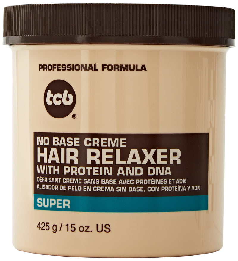 [Australia] - TCB No Base Creme Hair Relaxer with Protein and DNA Super 15.oz 15 Ounce (Pack of 1) 