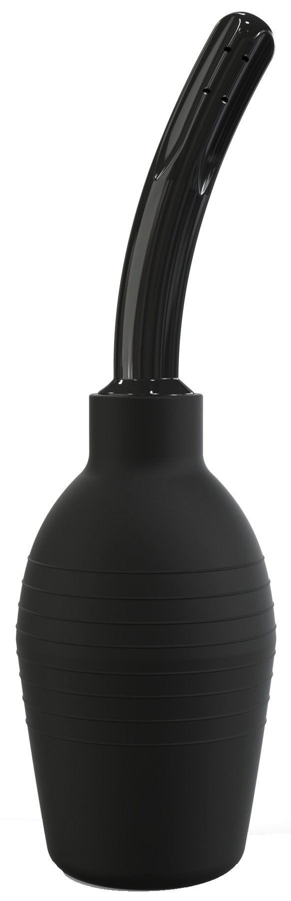 [Australia] - Large Silicone Clean Enema Bulb by Healthy Vibes for Anal and Vagina Use (10 oz, Black) at Home Personal Device | Unisex for Males & Females 
