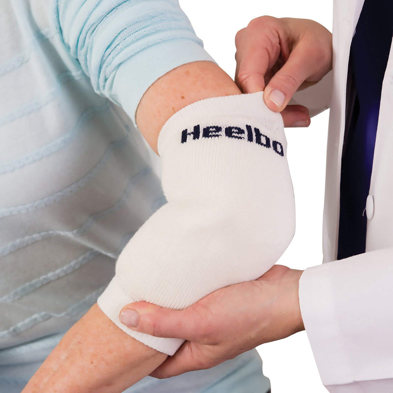 [Australia] - Mabis 12039 Heelbo Heel and Elbow Protector Large White 