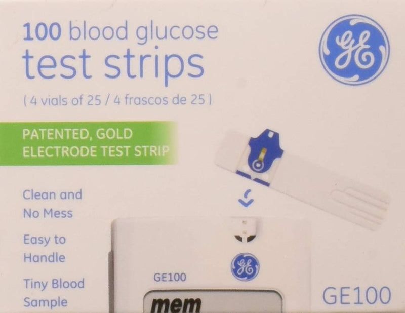 [Australia] - GA/Bionime GE100 Diabetic Test Strips, 100 Count 