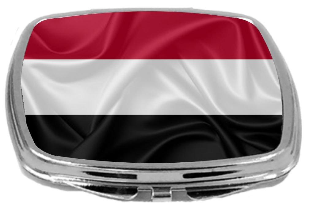 [Australia] - Rikki Knight Flag Design Compact Mirror, Yemen, 3 Ounce 