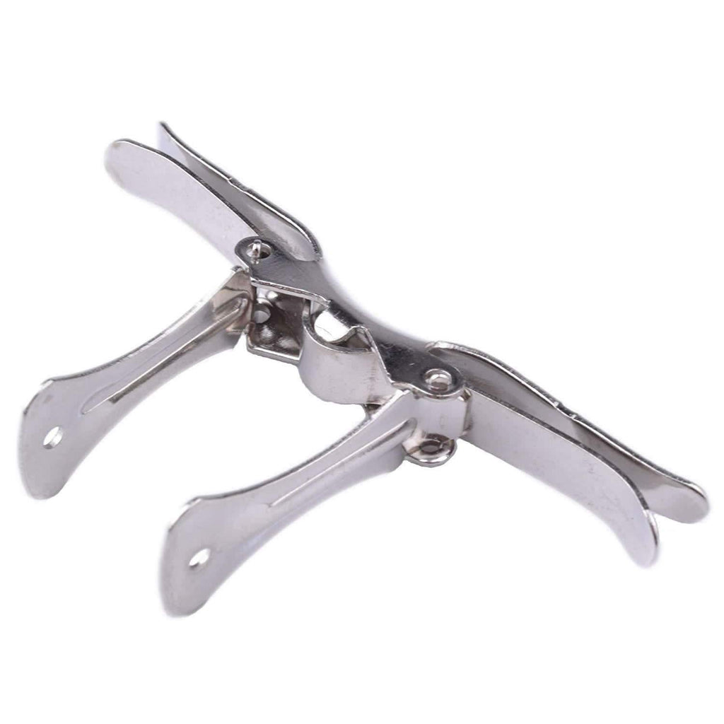 [Australia] - pranovo 10 x Bow Tie Clips DIY Bowtie Hardware Fastener Great Grade Metal Silver 