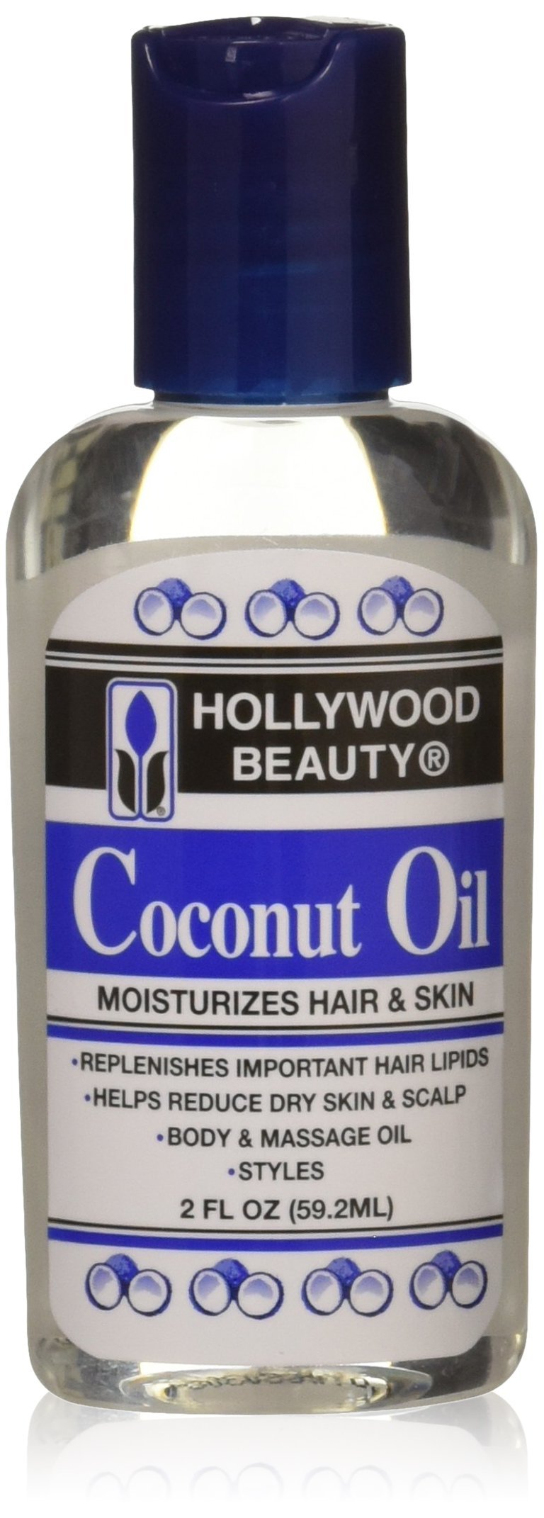 [Australia] - Hollywood Beauty Coconut Oil, 2 Ounce 