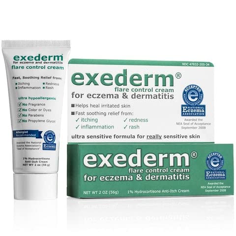 [Australia] - Exederm Ultra Hypoallergenic Eczema Dermatitis Flare Control Cream, NEA Accepted (2 oz tube) 