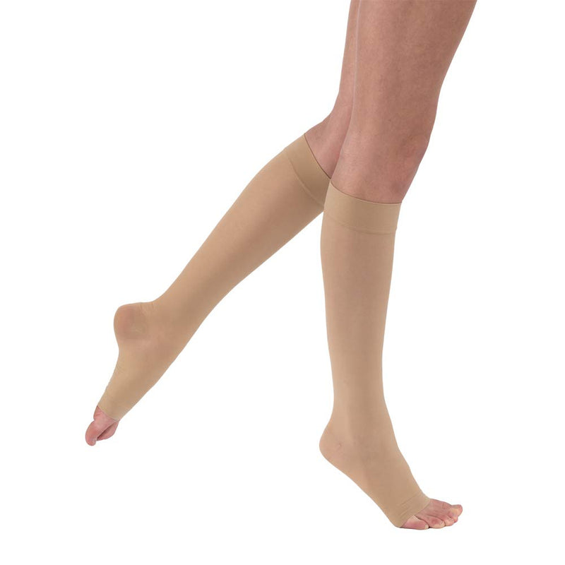 [Australia] - JOBST UltraSheer Knee High 15-20 mmHg Compression Stockings, Open Toe, Small, Natural 