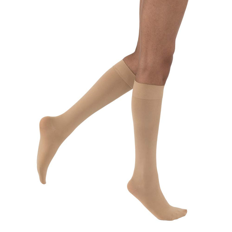 [Australia] - JOBST 115213 Opaque Knee High 15-20 mmHg Compression Stockings, Closed Toe, Medium, Natural 