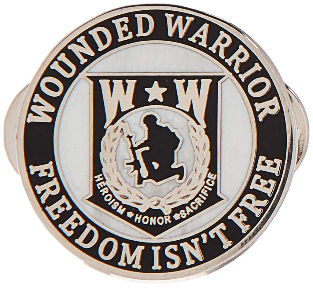 [Australia] - EagleEmblems Wounded Warrior "Freedom Isn't Free" Veteran Logo Lapel / Hat Pin 