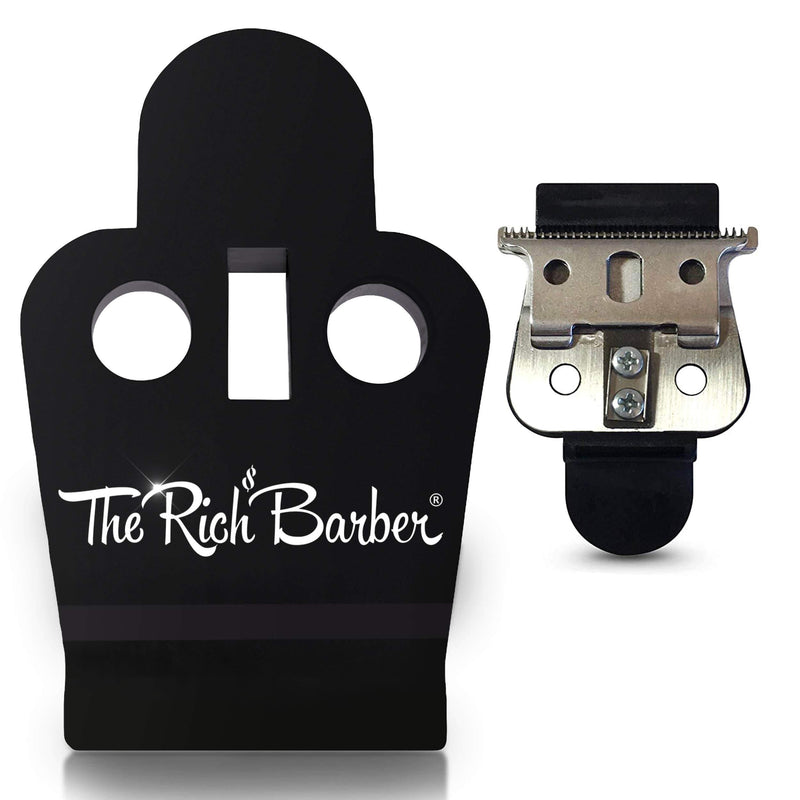 [Australia] - The Rich Barber On The Money 10 Second Blade Setter | Zero Gap Tool for Sharper Lines, Cleaner Fades & Precision Detail | Full Precision Shave in Seconds (Compatible with Andis Outliners Compatible With Andis Outliners 