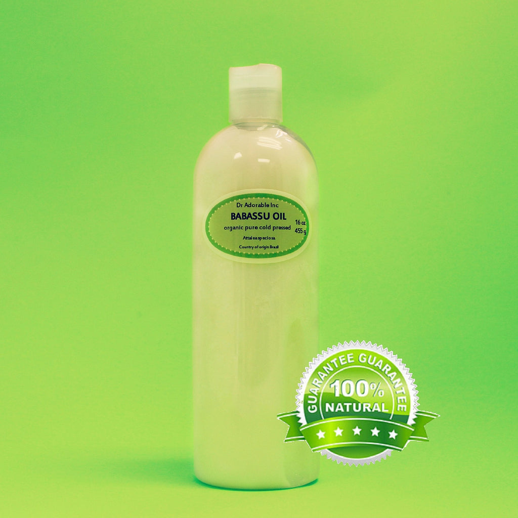[Australia] - 16 Oz Babassu Oil 100% Pure Organic Cold Pressed For Skin Hair Moisturizing 