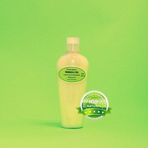 [Australia] - 8 Oz Babassu Oil 100% Pure Organic Cold Pressed For Skin Hair Moisturizing 