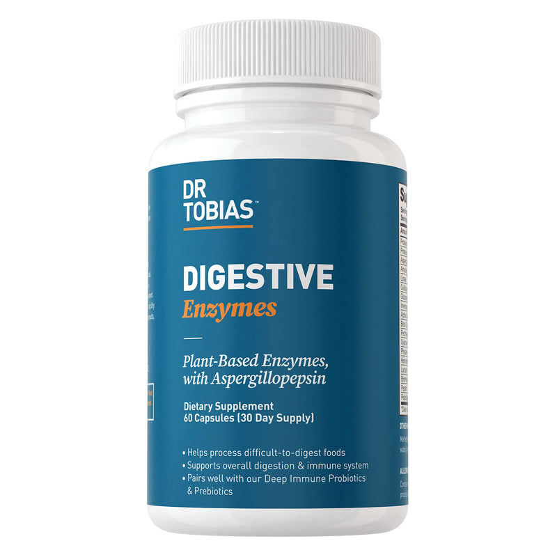 [Australia] - Dr. Tobias Digestive Enzymes Supplement, 60 Capsules 60 Count (Pack of 1) 