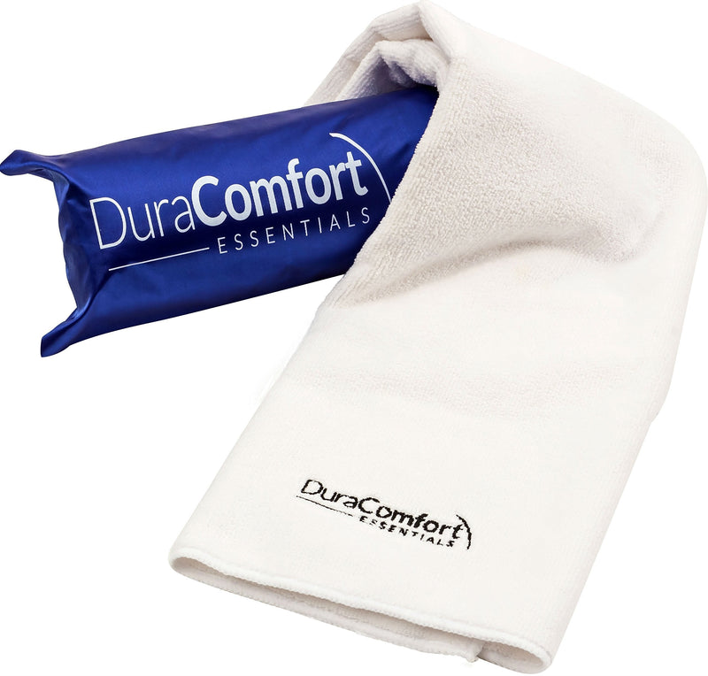[Australia] - DuraComfort Essentials Super Absorbent Anti-Frizz Microfiber Hair Towel, Large 41 x 19-Inches Regular 41 x 19 Inch 