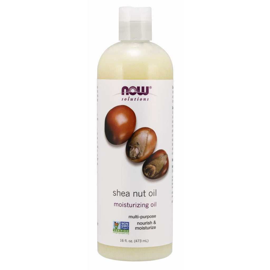 [Australia] - NOW Solutions, Shea Nut Oil, Multi-Purpose Intense Moisturizing Oil for Skin, Scalp and Hair, 16-Ounce Standard Packaging 