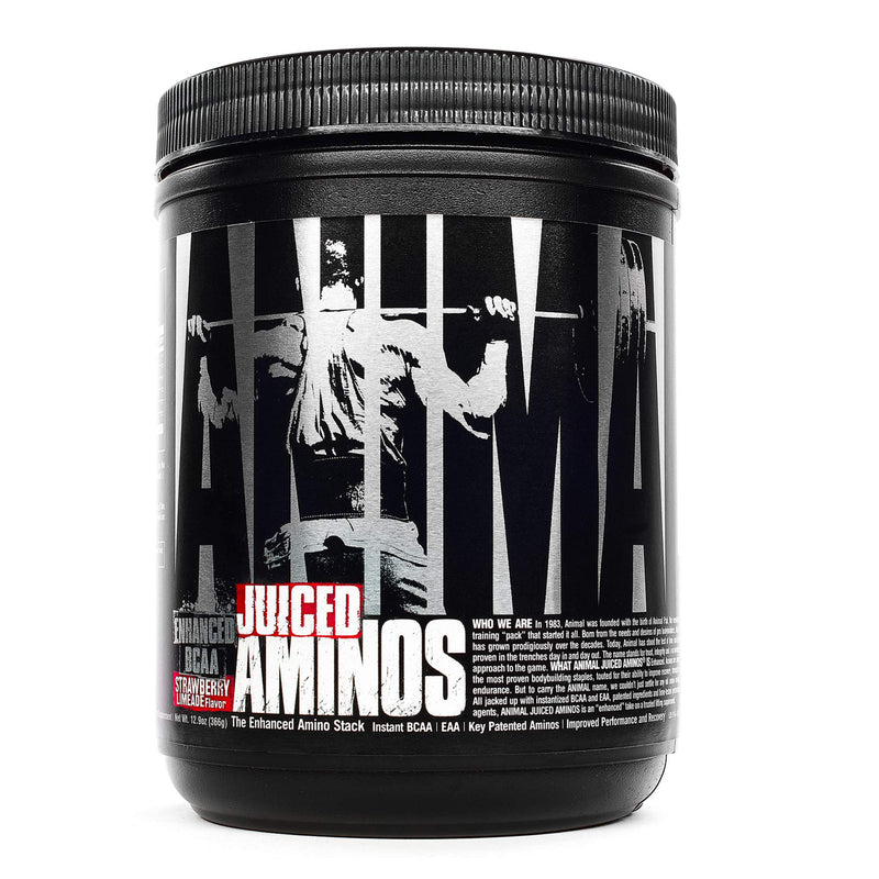 [Australia] - Animal Juiced Aminos - 6g BCAA/EAA Matrix plus 4g Amino Acid Blend for Recovery and Improved Performance - Strawberry Limeade - 30 Servings , 12.9 Ounce 12.9 Ounce (Pack of 1) 