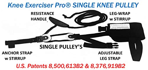 [Australia] - Knee Exerciser Pro Single Knee Pulley: Knee Therapy, TKA, ACL & Knee Contracture Rehab 