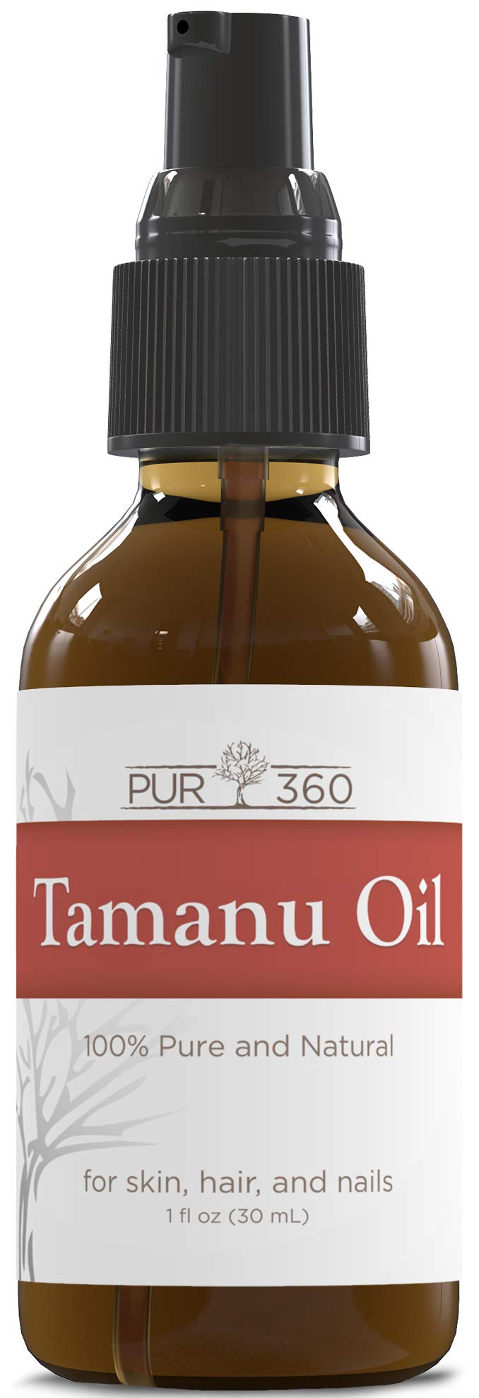 [Australia] - Pur360 Tamanu Oil - Best Treatment for Psoriasis, Eczema, Acne Scar, Rosacea - Relief for Dry, Scaly Skin, Scalp and More - Cold Pressed 