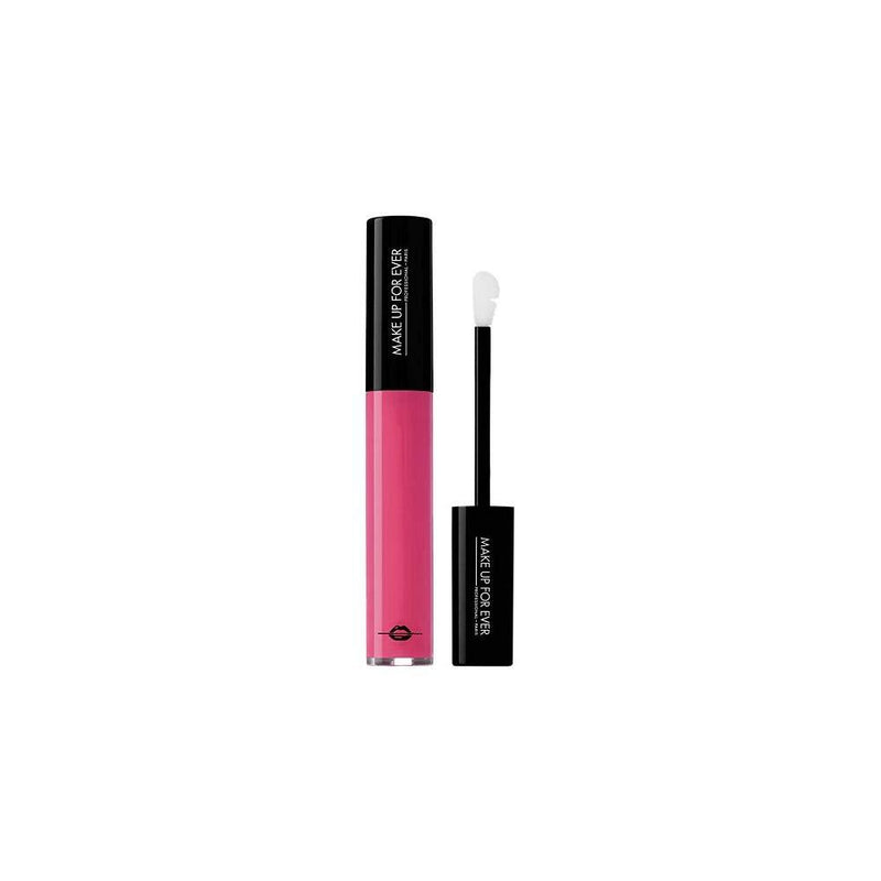 [Australia] - MAKE UP FOR EVER Artist Plexi-Gloss Lip Lacquer 7ml 206 - Pop Pink 