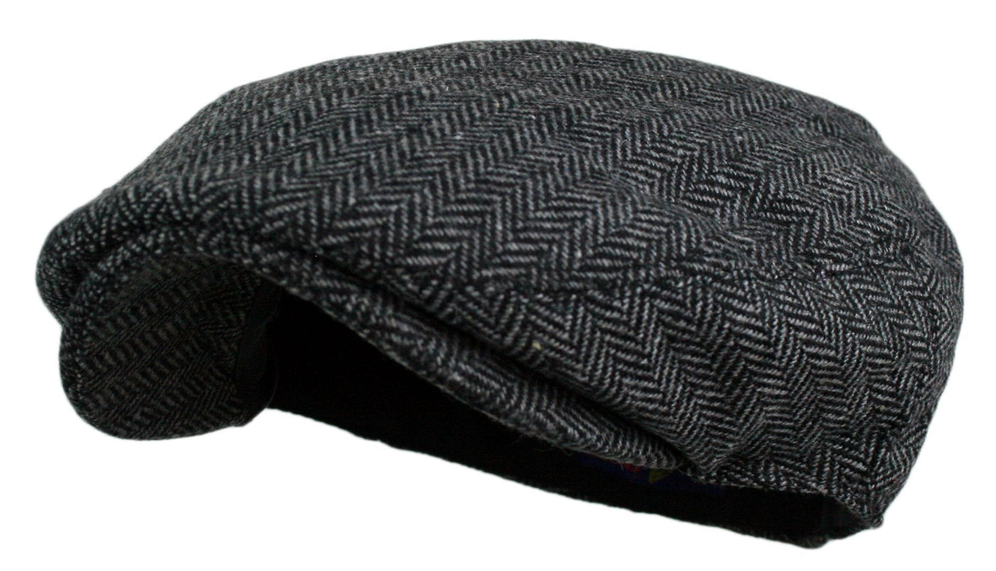 Herringbone duckbill ivy hat sales classic wool cap golf newsboy