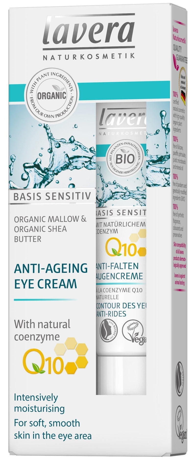 [Australia] - Lavera Basis Sensitiv Anti-Ageing Eye Cream, 0.5 Ounce 