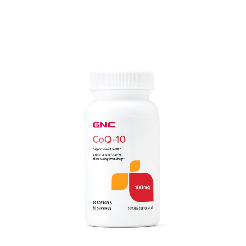 [Australia] - GNC CoQ-10-100mg, 60 Softgels, Supports Heart Health 