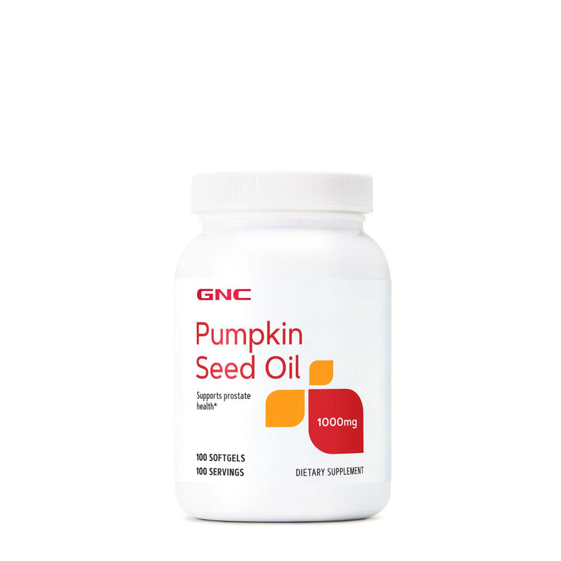 [Australia] - GNC Pumpkin Seed Oil 1000 MG - 100 Softgels 