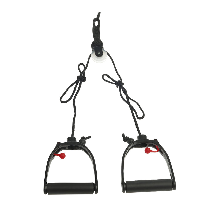[Australia] - Lifeline Multi-Use Shoulder Pulley for Assisting Rehabilitation and Increasing Flexibility Black, Standard 