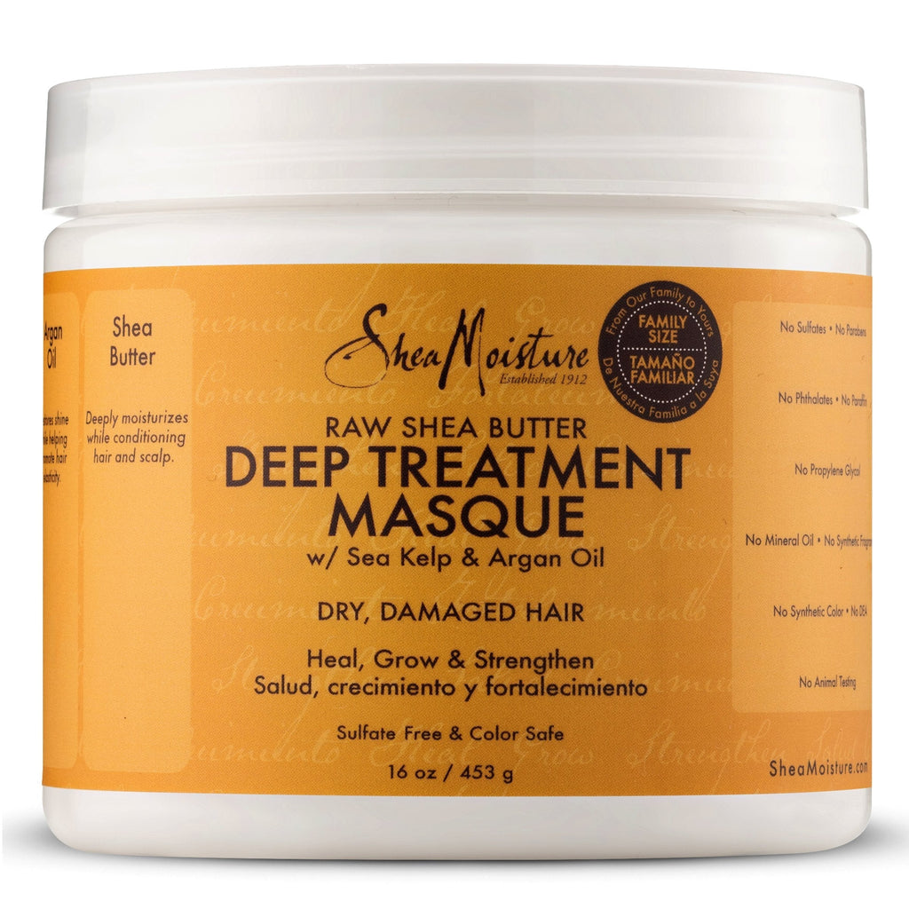 [Australia] - SheaMoisture Raw Shea Butter Deep Treatment Masque | Family Size | 16 oz. 16 Fl Oz (Pack of 1) 