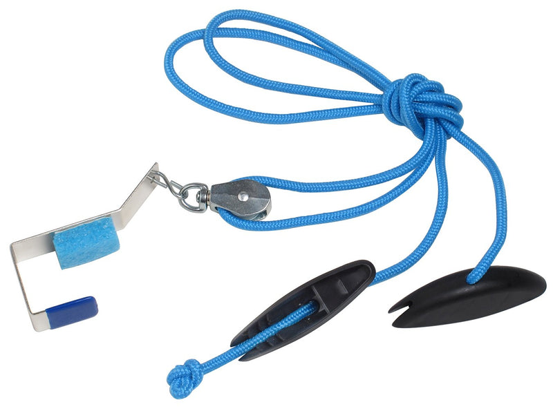 [Australia] - RangeMaster BlueRanger Shoulder Pulley with Patient Guide │ Aids Recovery and Rehabilitation │ Helps Enhance Pain Free Range of Motion │ Adjustable, Metal Bracket Door Attachment Blue 