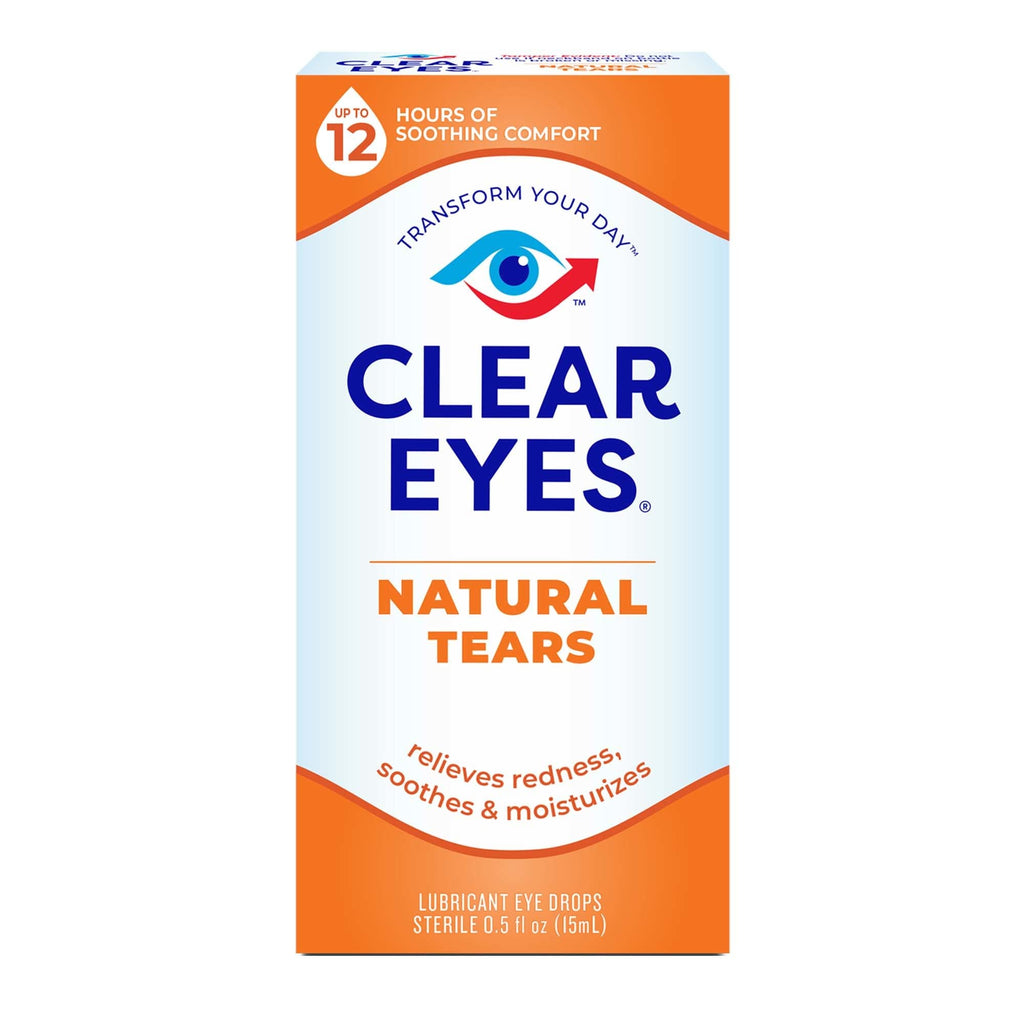 [Australia] - Clear Eyes Natural Tears Eye Drops, 0.5 Fl Oz 0.5 Fl Oz (Pack of 1) 