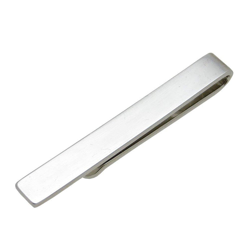 [Australia] - Modern Elements Mens Skinny Tie Clip Bar Metallic Finish - Firm Hold Sleek Design and Perfect for Slim Ties Chrome 