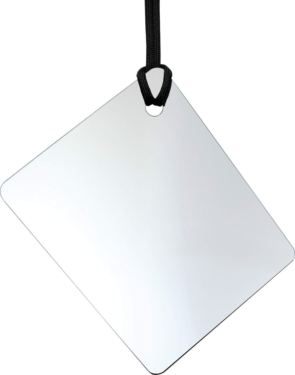 [Australia] - Mirror On A Rope ReflectX Travel Shower Mirror - Light and Durable - Made in The U.S.A. - Shatterproof - Easily Eliminate Fog and Shadows for a Clear Fog Free Reflection. (unclad) Unclad 