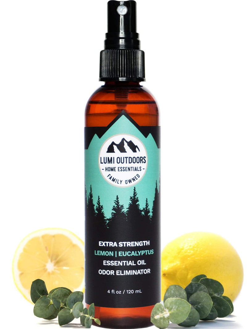 [Australia] - Lumi Outdoors Natural Shoe Deodorizer Spray & Odor Eliminator - Extra Strength Eucalyptus Lemongrass 