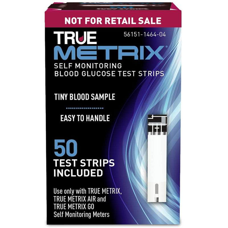 [Australia] - TRUE METRIX Blood Glucose Test Strips, 50 Count 50 Count (Pack of 1) 
