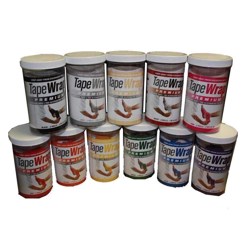 [Australia] - Muller Tapewrap Premium Canister 2" x 6 yd (2 Rolls)-White 