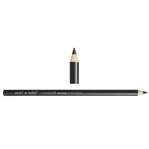 [Australia] - Wet N' Wild Color Icon Kohl Liner Pencil 601A Babys Got Black (Pack of 6) 